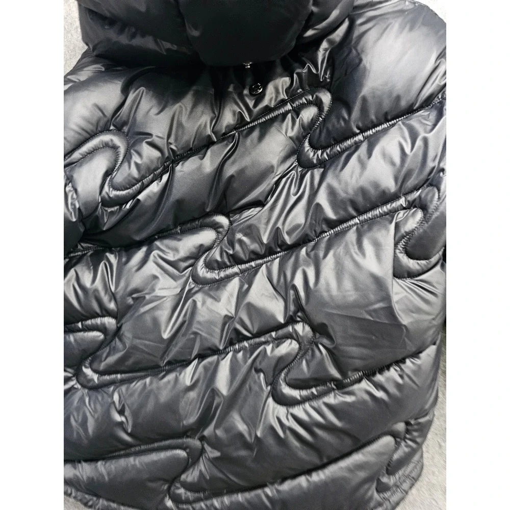 Nike‎ Kids Therma-FIT All Over Swoosh Quilted Puffer Jacket Black FD2841-010 M